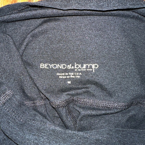 Beyond the Bump Black Maternity Leggings - Picture 8 of 8